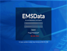 Tablet Screenshot of emsdata.net